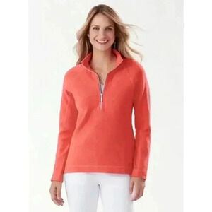 Tommy Bahama Aruba Half-Zip Sweatshirt Size XS